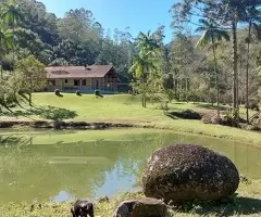 Sítio com lago e casa maravilhosa
