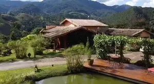 Sítio dos sonhos, com vista maravilhosa, lago e chalé extra - Imagem 2